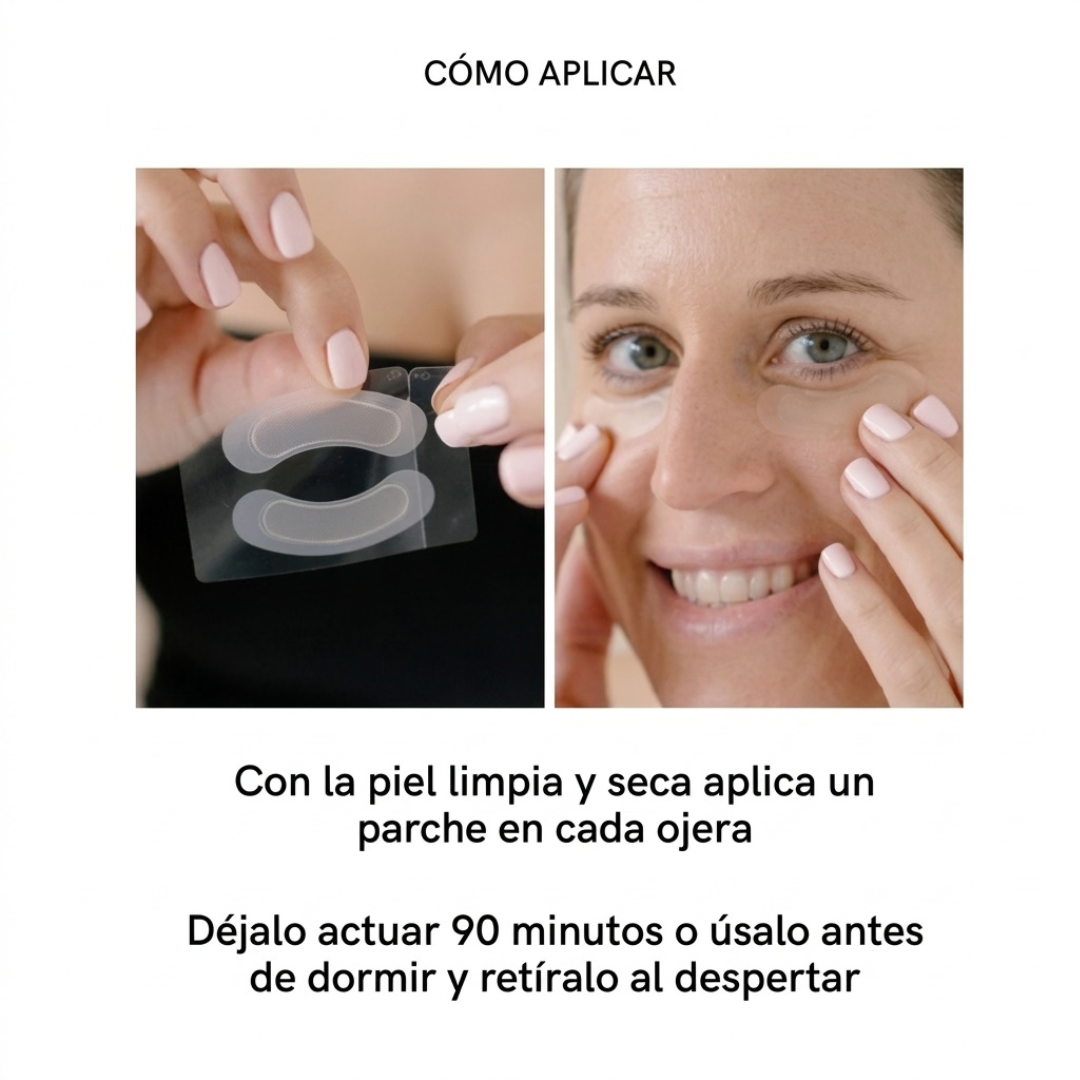 Parches MicroAgujas + Ácido Hialurónico y Colágeno